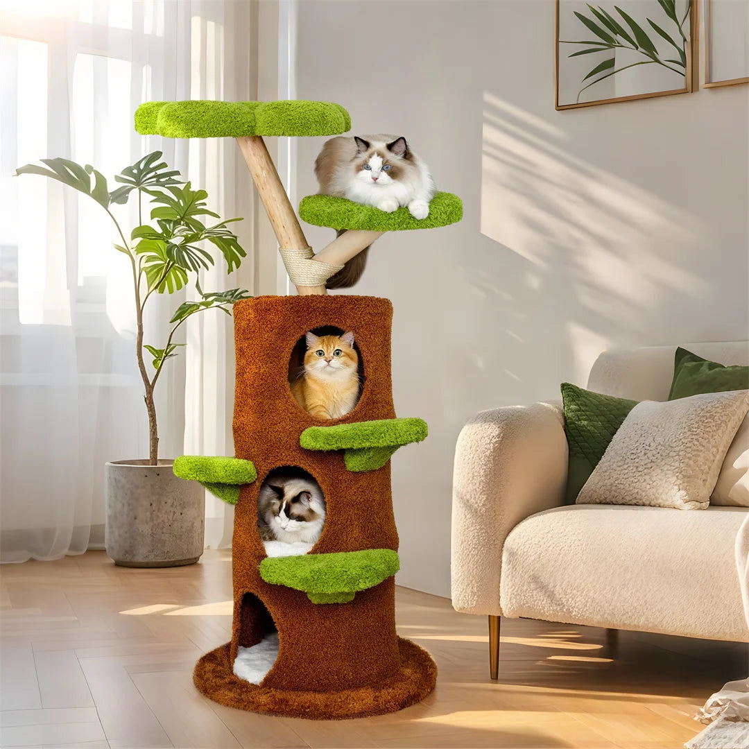 BINGOPAW Multi-Level Cat Activity Center