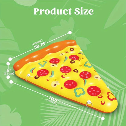 JOYFY Giant Inflatable Pizza Slice Pool Float