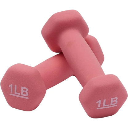 Neoprene Dumbbell Hand Weights Set