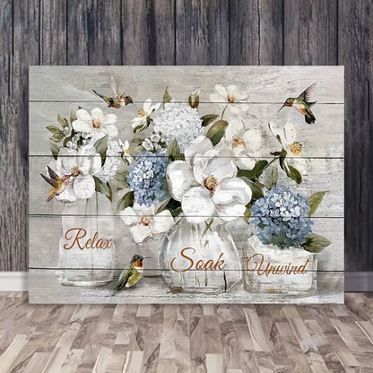 Rustic Farmhouse Canvas Wall Art