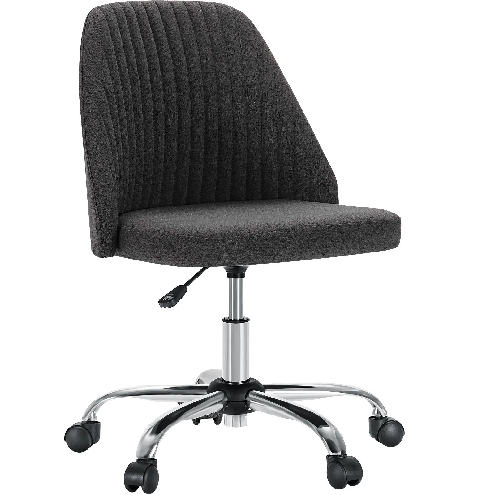 JHK Armless Small Desk Office Chair
