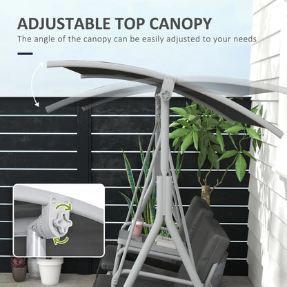 Outdoor 2-Person Hanging Swing Chair