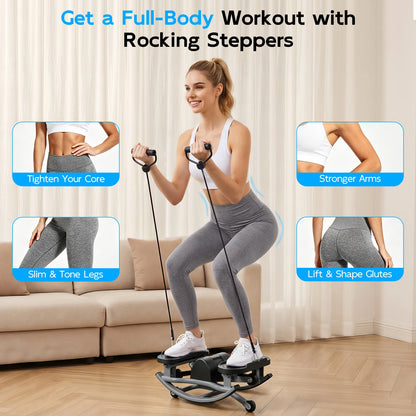 Intelligent Exercise Swing Stepper Machine with Digital Display