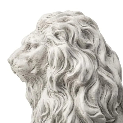 Sitting Lion Outdoor Garden Statue
