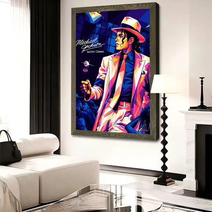 Michael Jackson Pop Art Wall Art