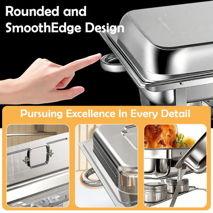 Stainless Steel Buffet Style Chafing Dish
