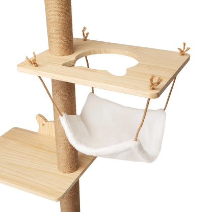Wall-Mounted Cat Scratching Pad for Small to Large Cats