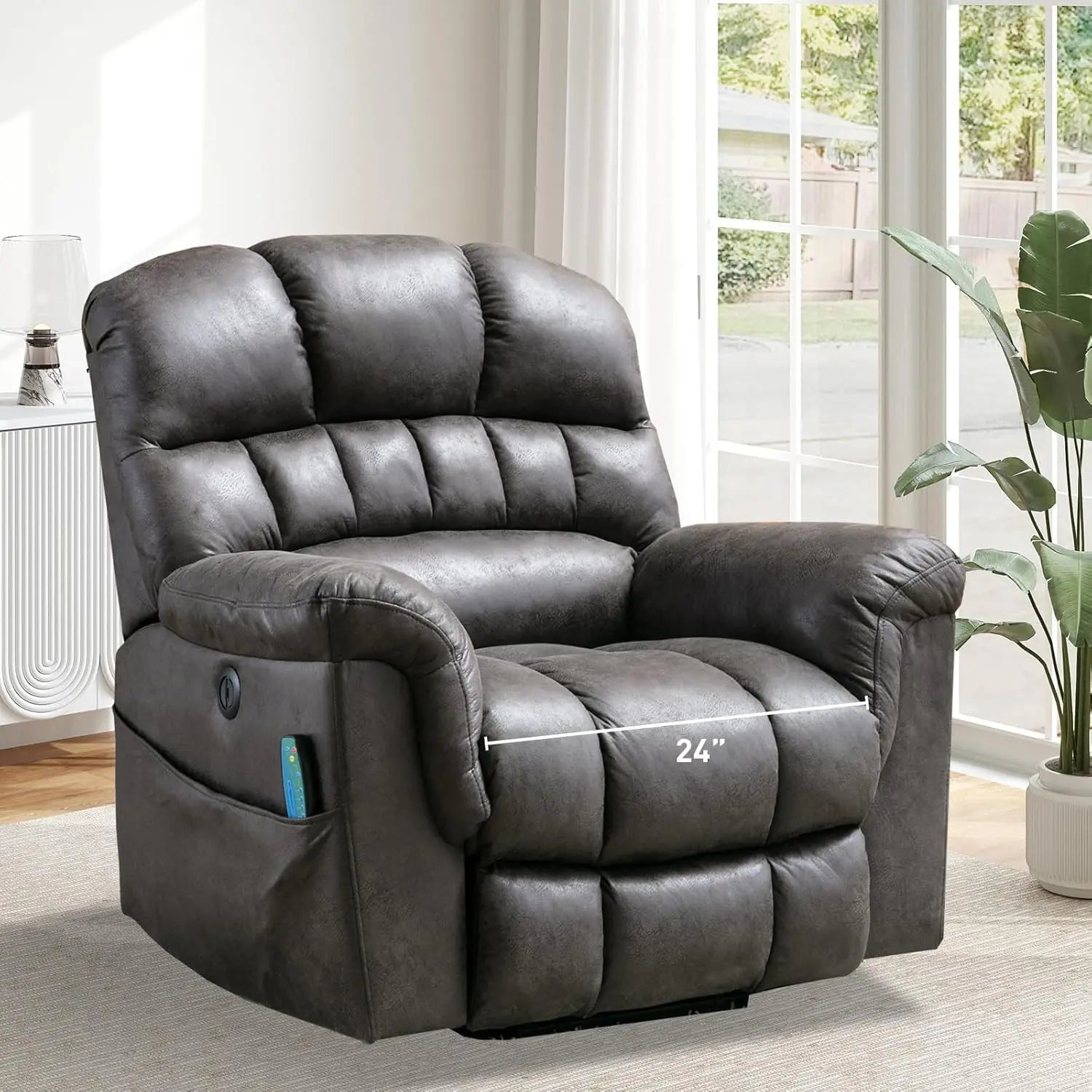 Power Lift Electric Recliner with Massage and Heating