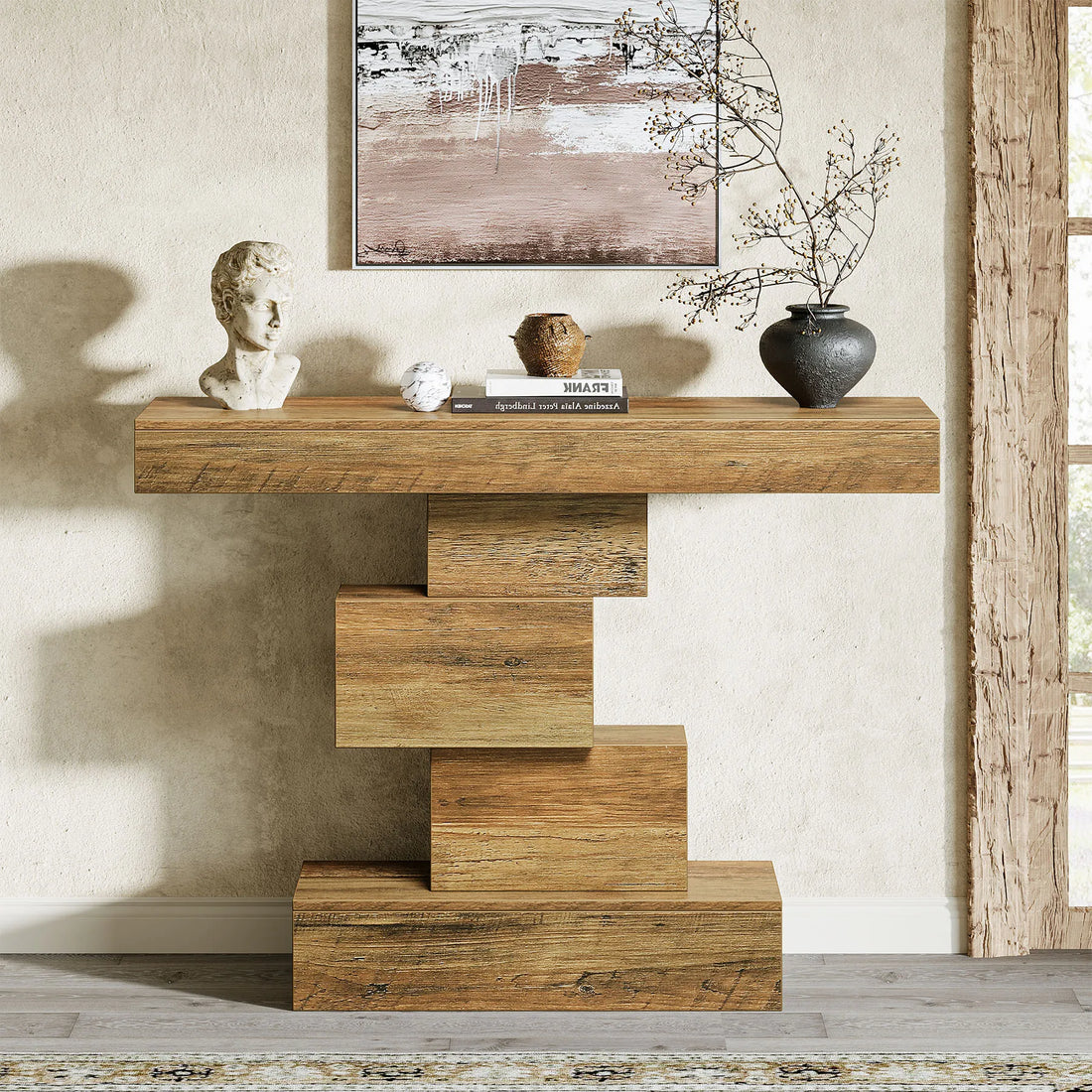 Tribesigns 42.5" Farmhouse Console Table