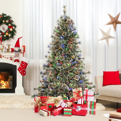 6, 7. 5 and 9 FT Pre-lit Artificial Christmas Tree