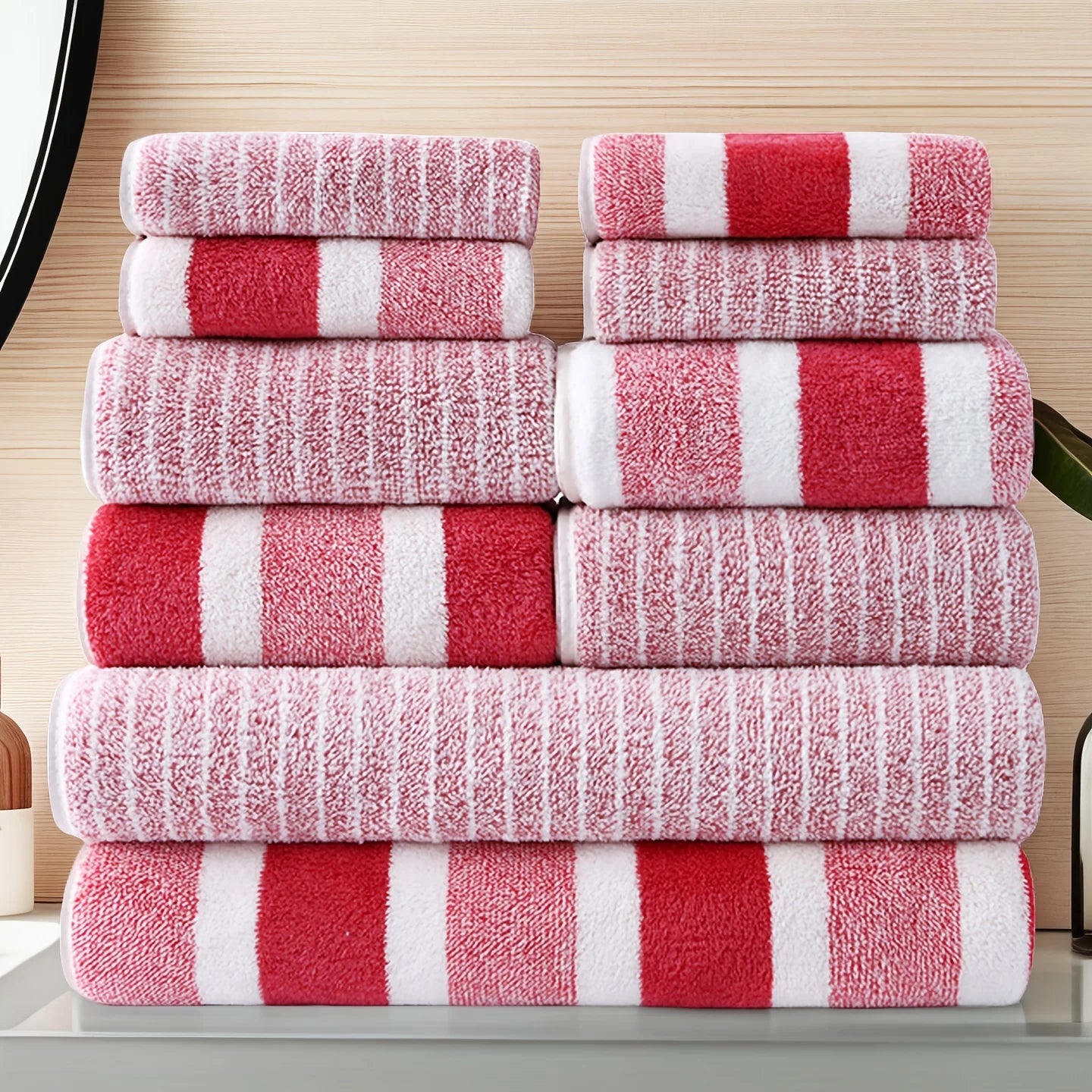 10-Piece Lint Free Ultra Absorbent Towel Set