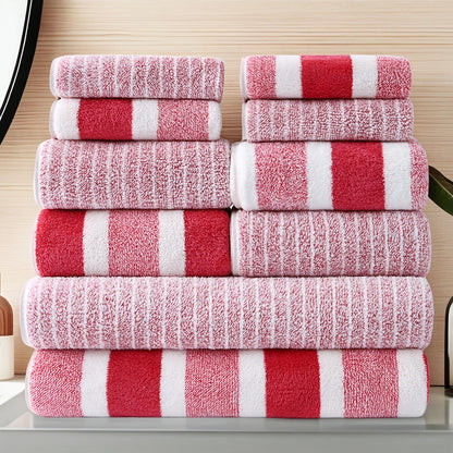 10-Piece Lint Free Ultra Absorbent Towel Set