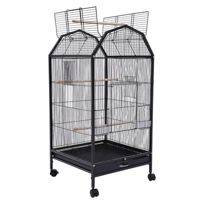 Large Bird Cage with 360 Degree View Skylight