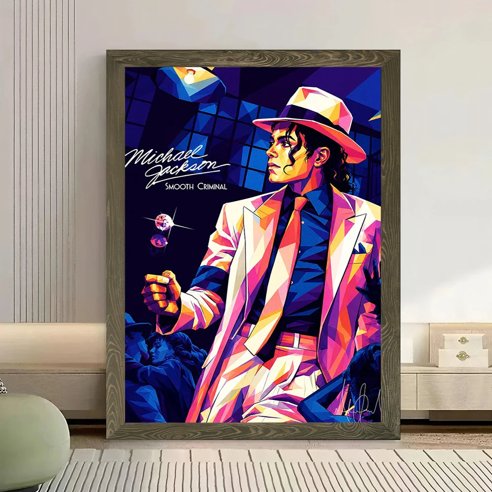 Michael Jackson Pop Art Wall Art