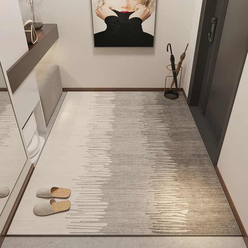 VIKAMA Modern Non-Slip Machine Washable Area Rug