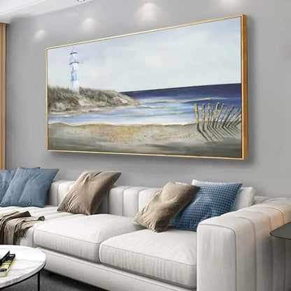 Modern Beautiful Coastal Scene Wall Art