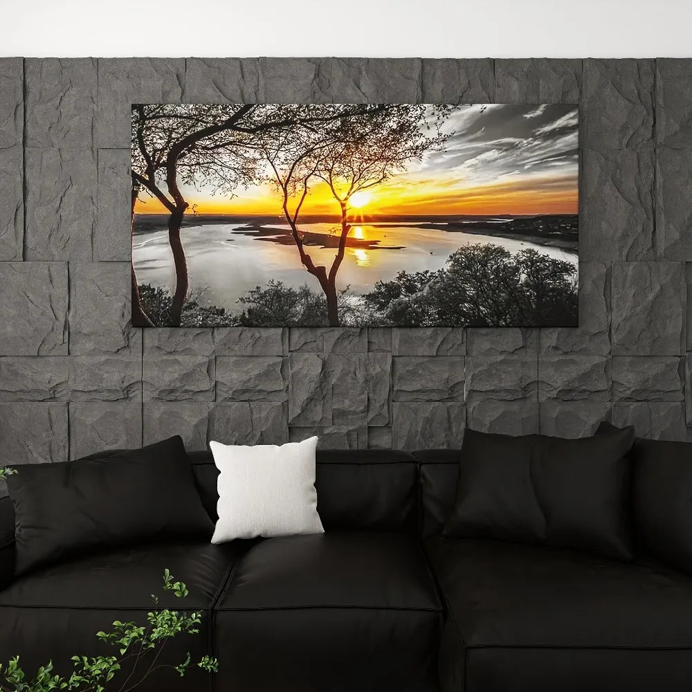 Beautiful Sunset Landscape Wall Art