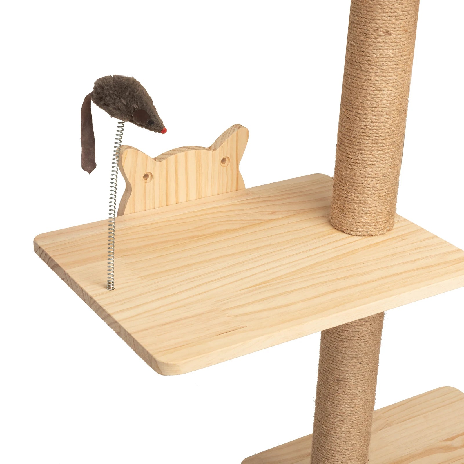 Wall-Mounted Cat Scratching Pad for Small to Large Cats
