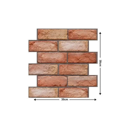 3D Imitation Self-Adhesive Brick Wall Stickers