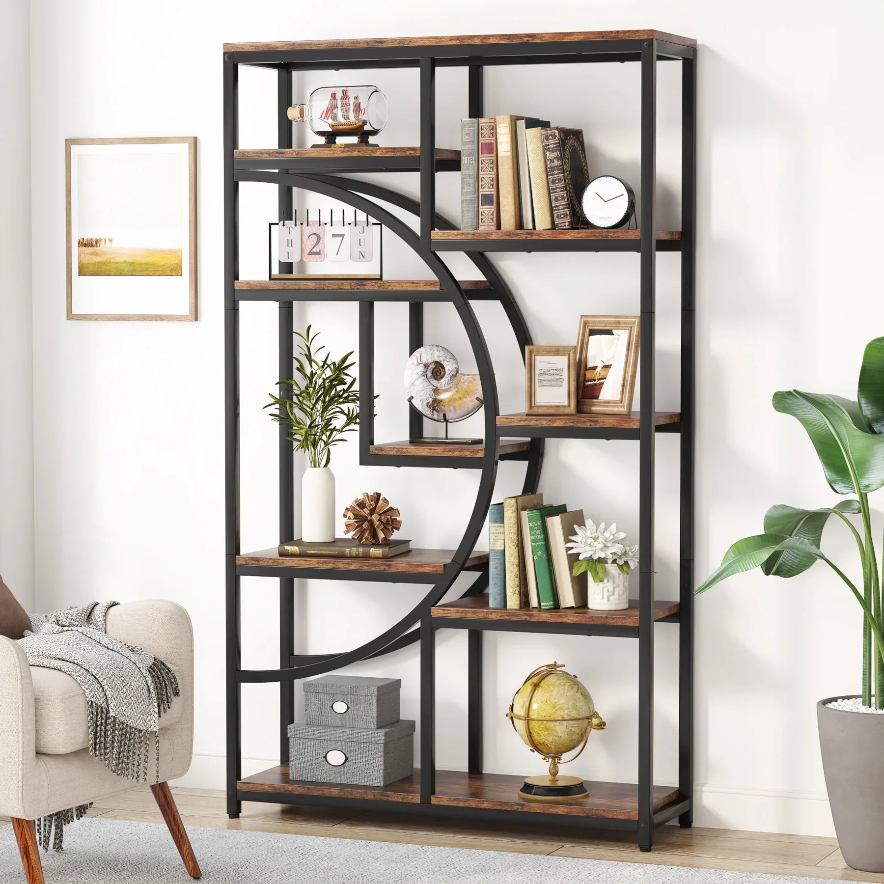 Tribesigns 5-Tier Industrial Tall Shelf