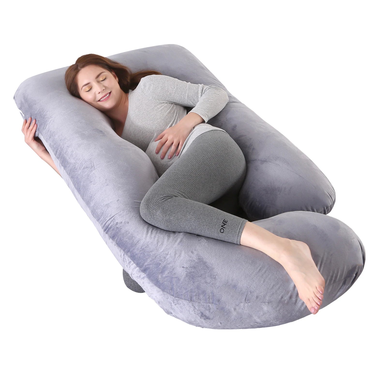 Full Body Pregnancy Pillow in 3 Configurations