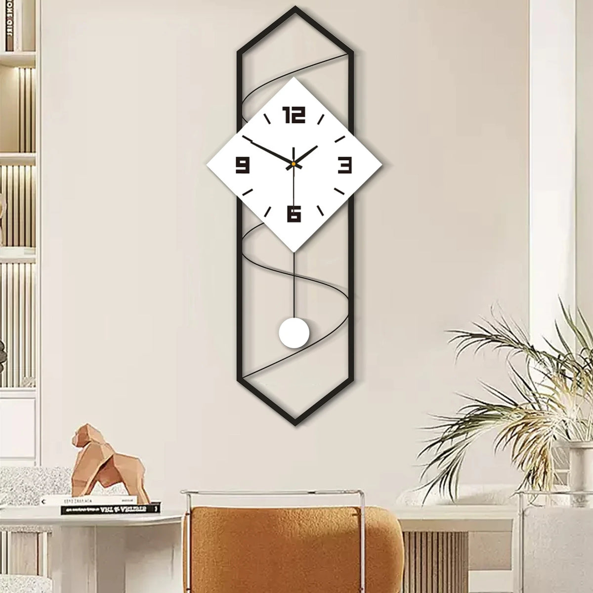 Modern Artistic Silent Wall Clock