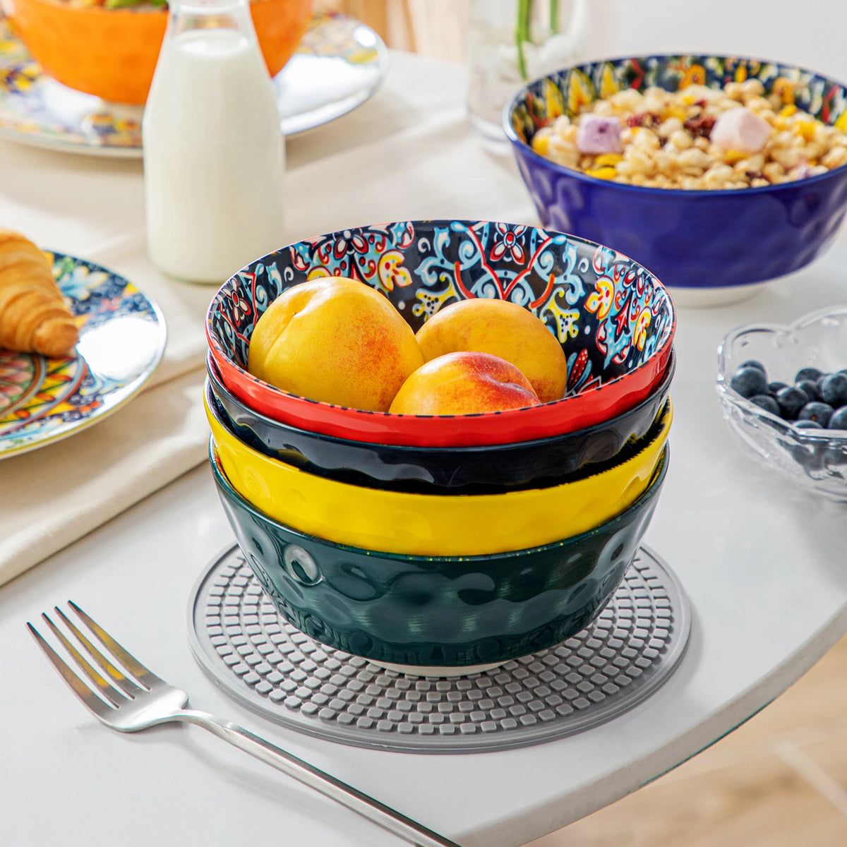 Vancasso 6 or 12 Piece Ceramic Soup Bowls
