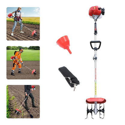 Handheld 2-Stroke Single-Cylinder Gasoline Cultivator