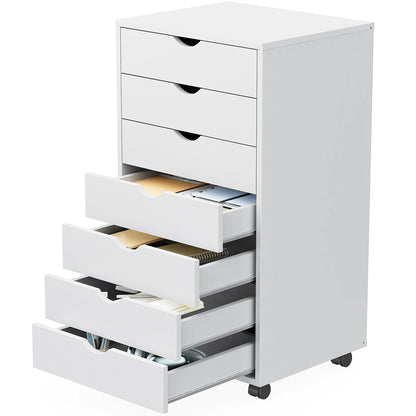 7-Drawer Wooden Storage Cabinet