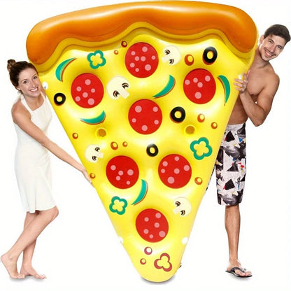 JOYFY Giant Inflatable Pizza Slice Pool Float