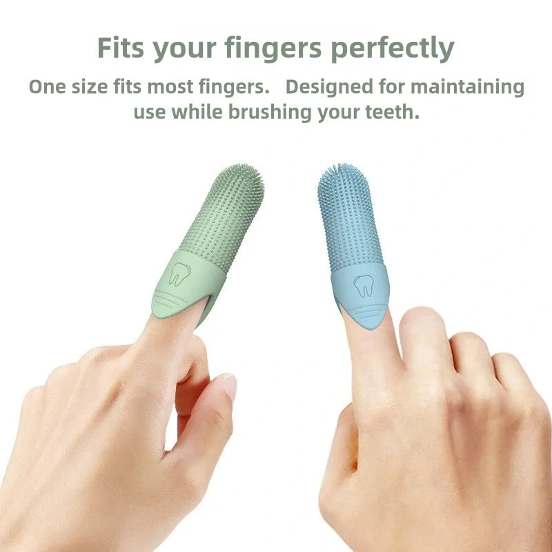 360° Cleaning Finger Toothbrush for Dogs &amp; Cats