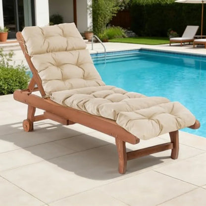 Outdoor Waterproof Chaise Lounge Cushions