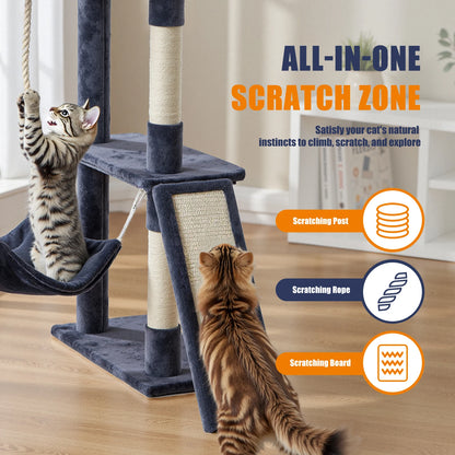 JHK 63 Inch Multi-Cat Climbing Tower