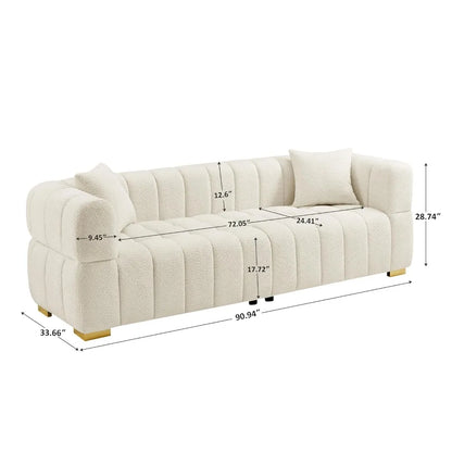 90.94” Modern Cloud Sofa