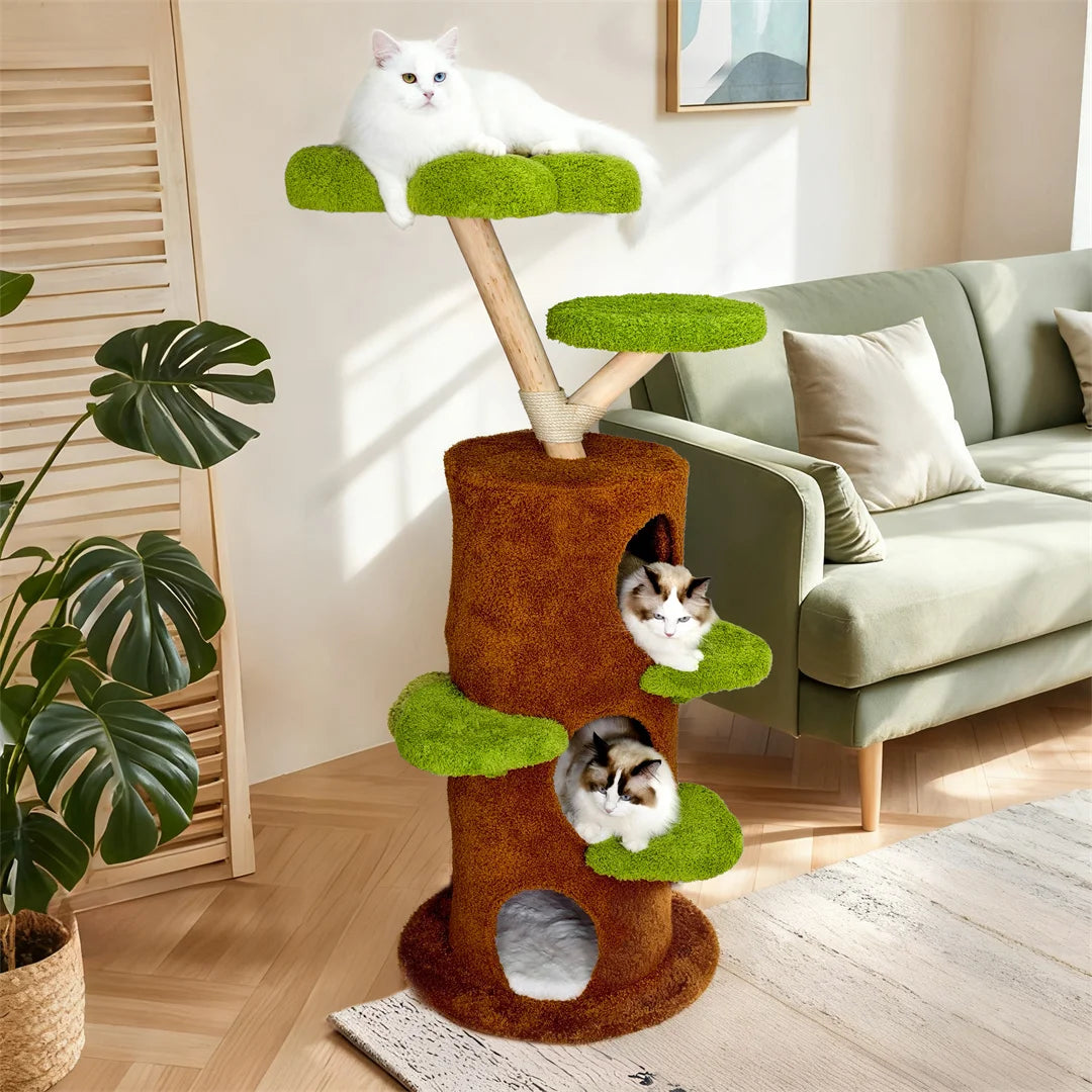 BINGOPAW Multi-Level Cat Activity Center