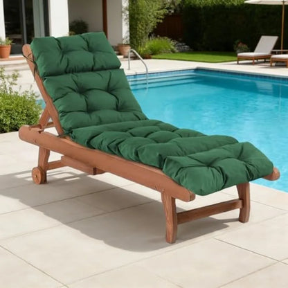 Outdoor Waterproof Chaise Lounge Cushions