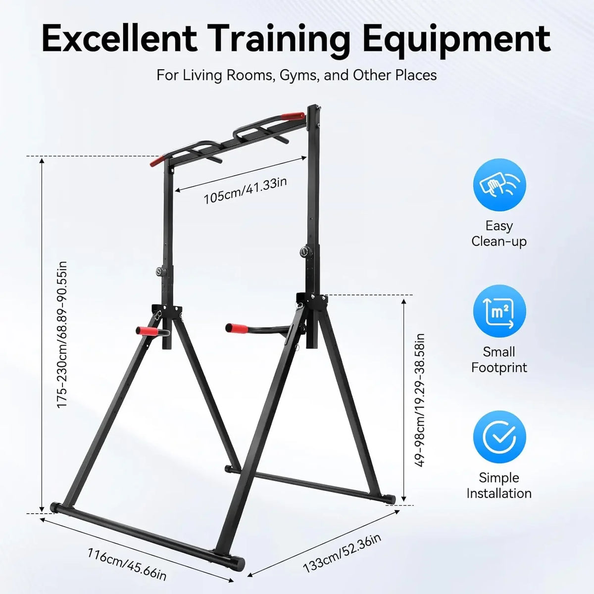 Pull Up Bar Power Tower Workout Station