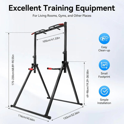 Pull Up Bar Power Tower Workout Station
