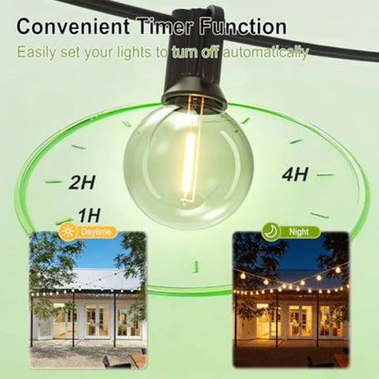 Waterproof Outdoor LED String Lights