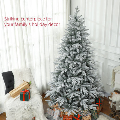 7 Foot Snow Flocked Christmas Tree