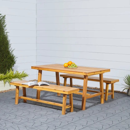 Outdoor Patio Picnic Dining Table