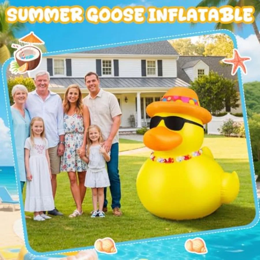 5 Foot Outdoor Duck Inflatable Decoration