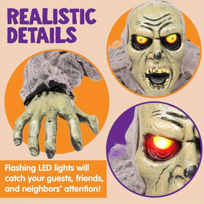 Halloween Groundbreaker Zombie with Sound and Flashing Eyes
