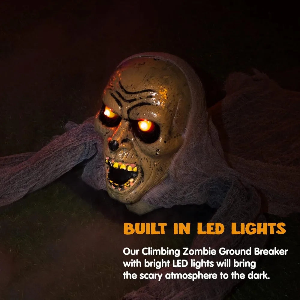 Halloween Groundbreaker Zombie with Sound and Flashing Eyes
