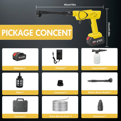 Cordless Electric High-Pressure Spray Gun
