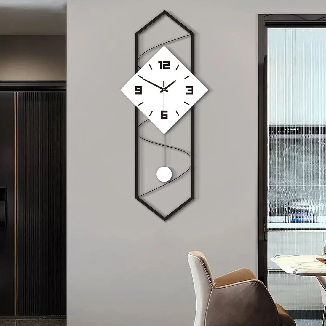 Modern Artistic Silent Wall Clock