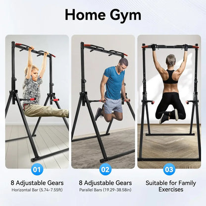 Pull Up Bar Power Tower Workout Station
