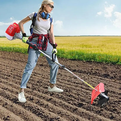 Handheld 2-Stroke Single-Cylinder Gasoline Cultivator