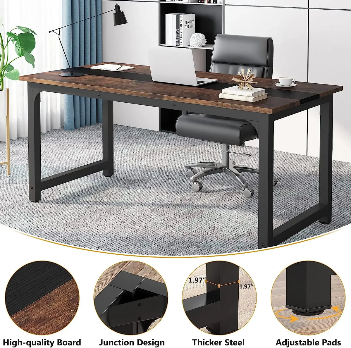 Tribesigns Modern Office Workstation