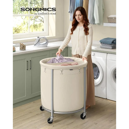 63.5 Gallon Heavy Duty Laundry Basket with Wheels
